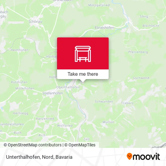 Карта Unterthalhofen, Nord