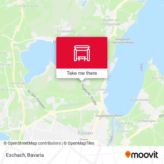 Карта Eschach