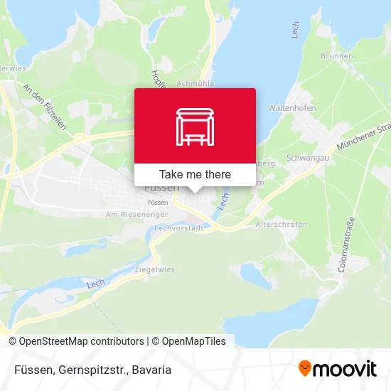 Füssen, Gernspitzstr. map