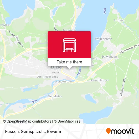 Füssen, Gernspitzstr. map