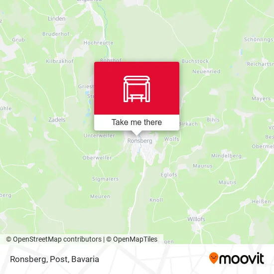Карта Ronsberg, Post