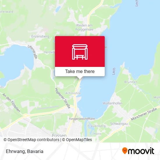 Карта Ehrwang