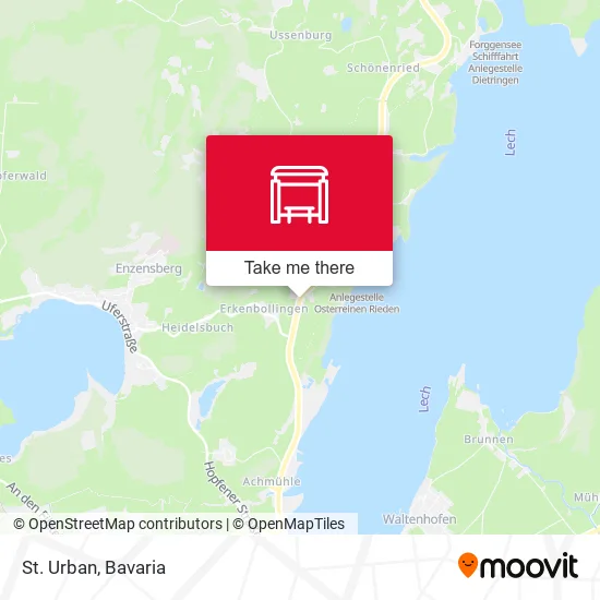 Карта St. Urban