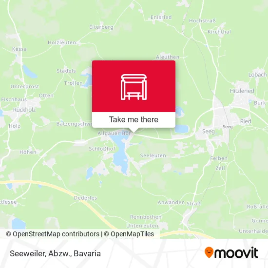 Карта Seeweiler, Abzw.