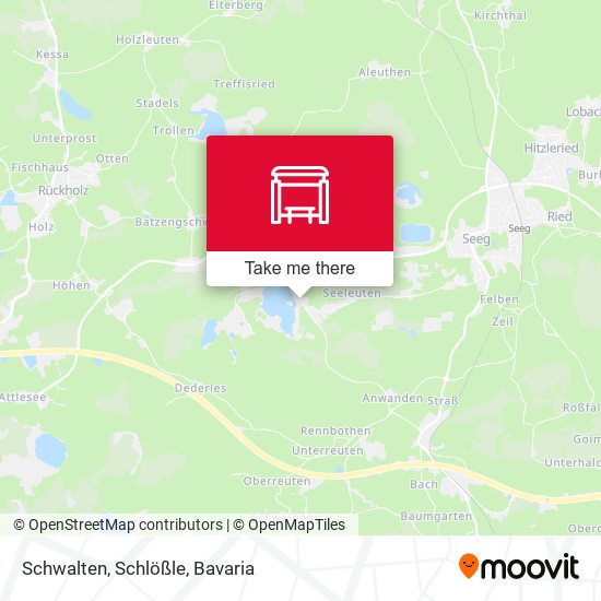 Schwalten, Schlößle map