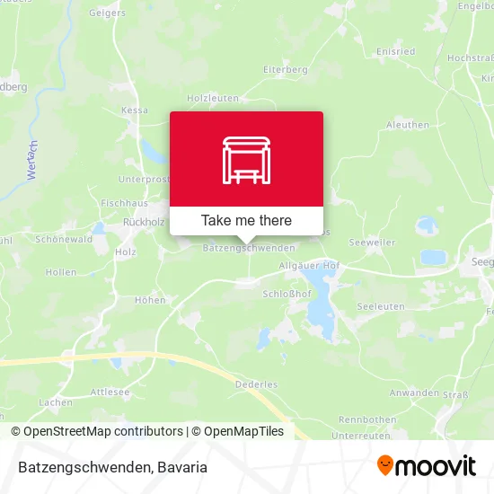 Карта Batzengschwenden