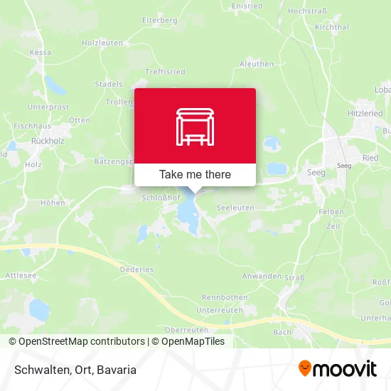 Карта Schwalten, Ort
