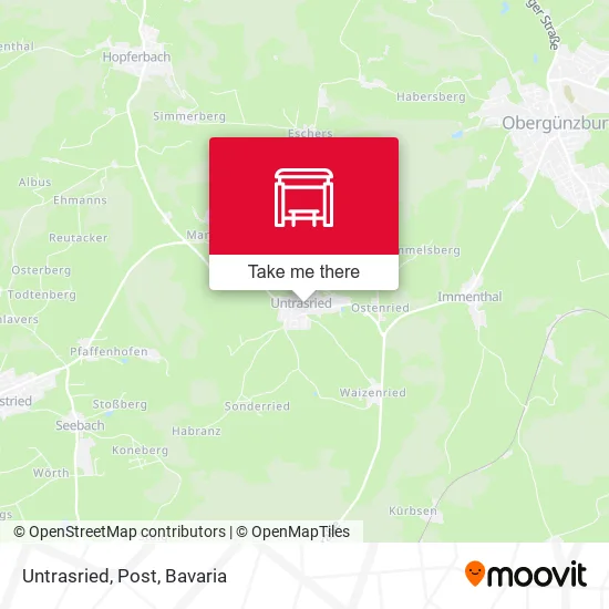 Карта Untrasried, Post