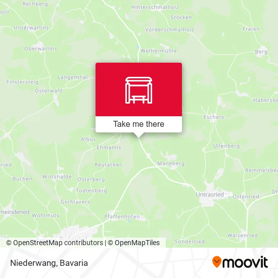 Карта Niederwang