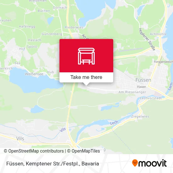 Füssen, Kemptener Str./Festpl. map