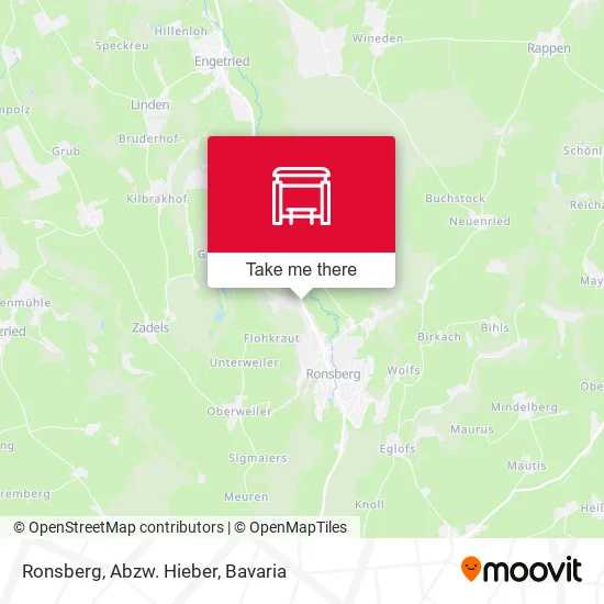 Карта Ronsberg, Abzw. Hieber