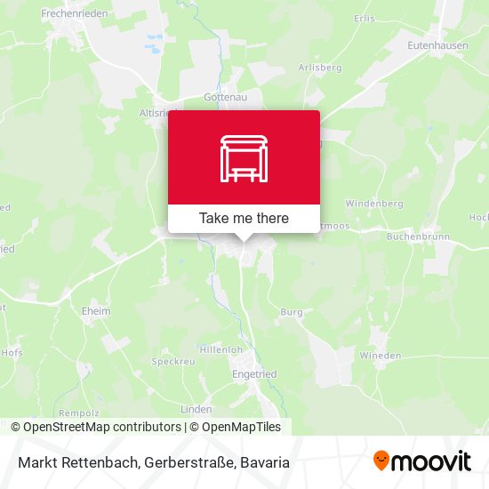 Markt Rettenbach, Gerberstraße map