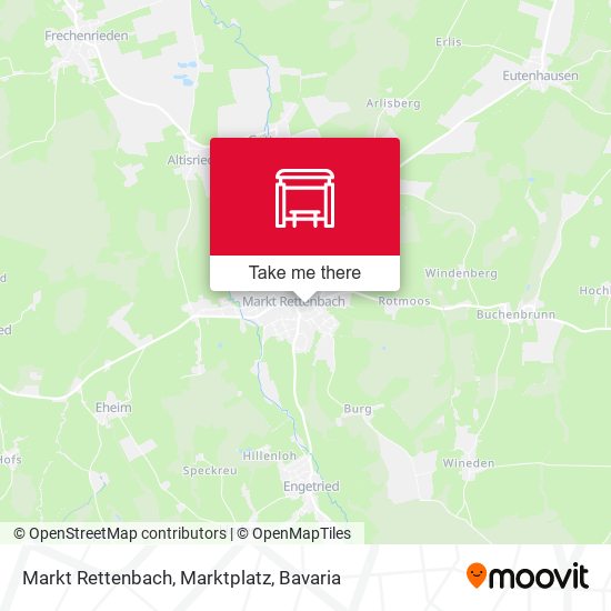 Markt Rettenbach, Marktplatz map