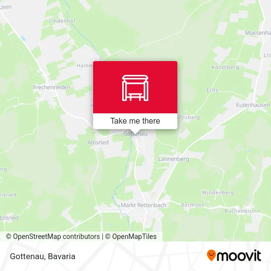 Карта Gottenau