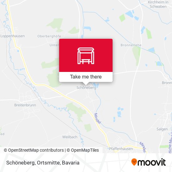 Schöneberg, Ortsmitte map