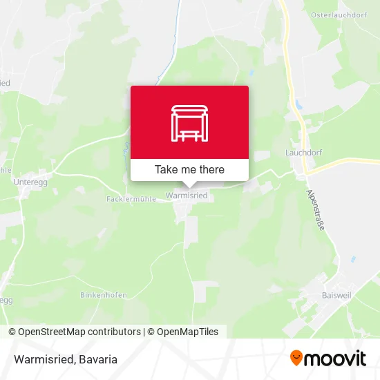 Карта Warmisried