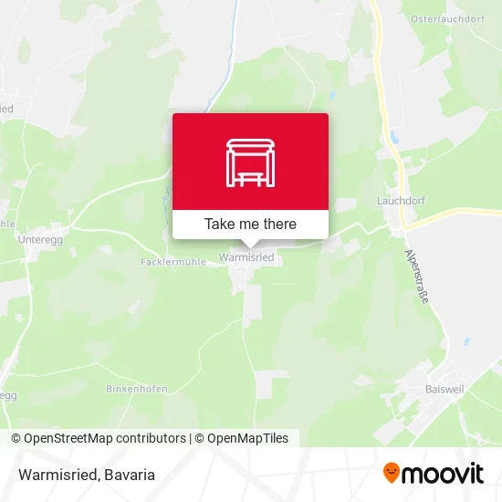 Карта Warmisried