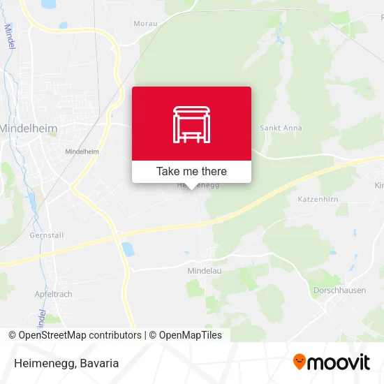 Карта Heimenegg