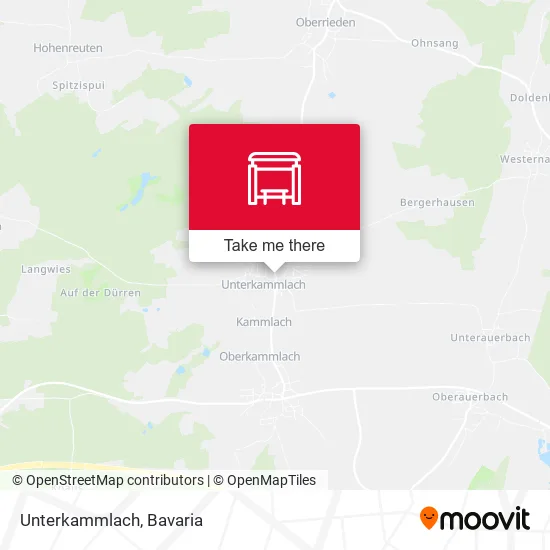 Карта Unterkammlach