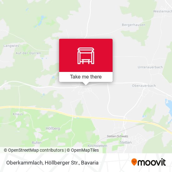 Oberkammlach, Höllberger Str. map