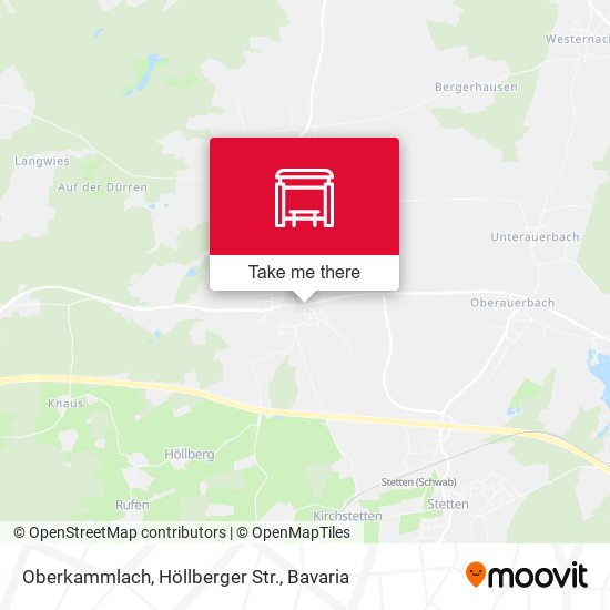 Oberkammlach, Höllberger Str. map
