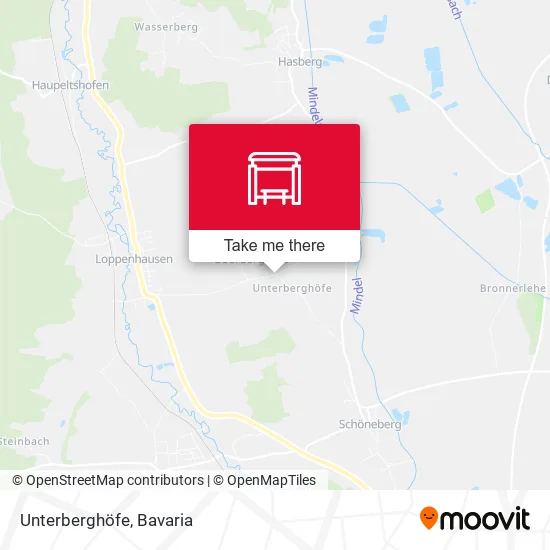 Карта Unterberghöfe