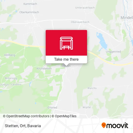 Карта Stetten, Ort