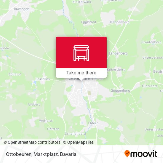 Ottobeuren, Marktplatz map