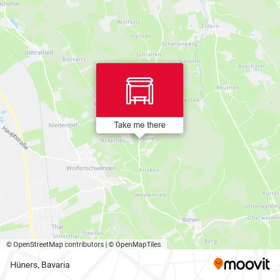 Карта Hüners