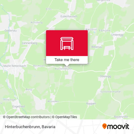 Карта Hinterbuchenbrunn