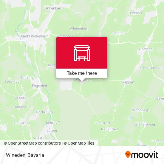 Карта Wineden
