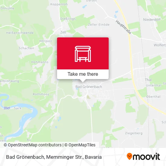Bad Grönenbach, Memminger Str. map