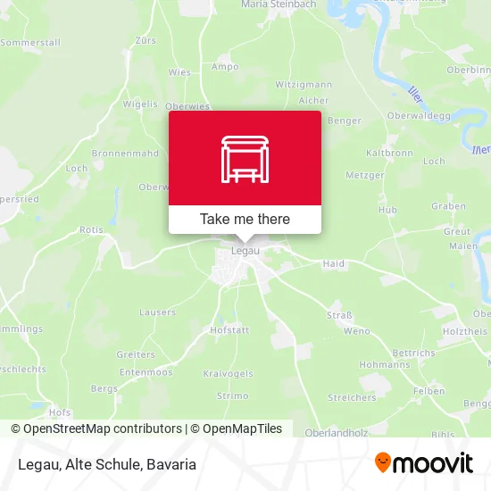 Карта Legau, Alte Schule