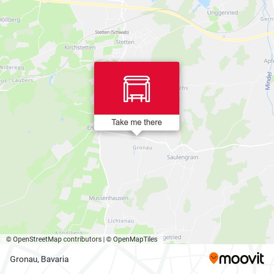 Карта Gronau
