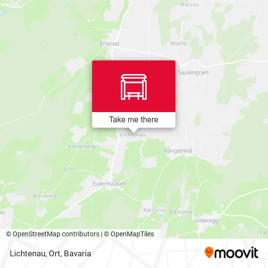Карта Lichtenau, Ort