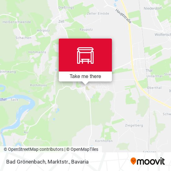 Bad Grönenbach, Marktstr. map