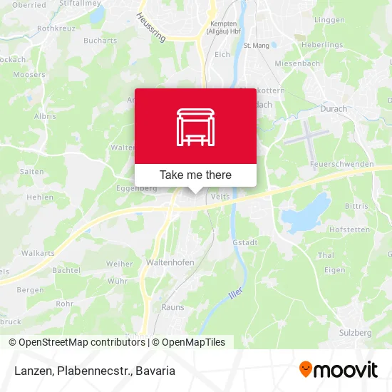 Карта Lanzen, Plabennecstr.
