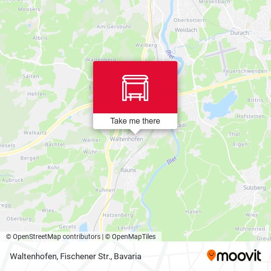 Waltenhofen, Fischener Str. map