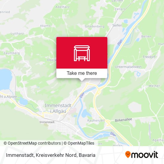 Immenstadt, Kreisverkehr Nord map