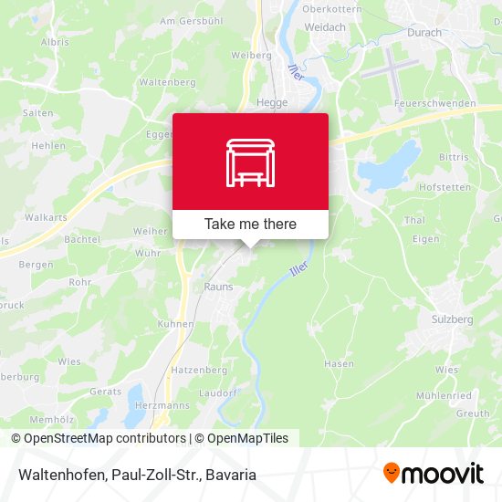 Waltenhofen, Paul-Zoll-Str. map