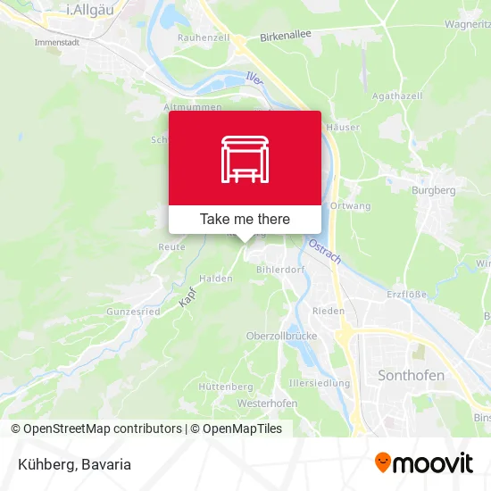 Карта Kühberg