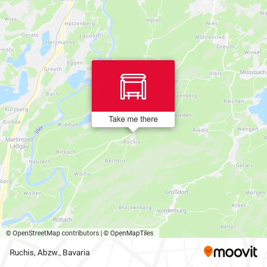 Карта Ruchis, Abzw.