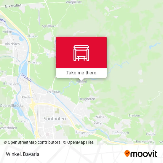 Карта Winkel