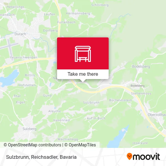 Sulzbrunn, Reichsadler map