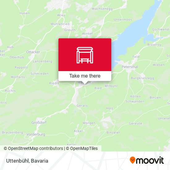 Карта Uttenbühl