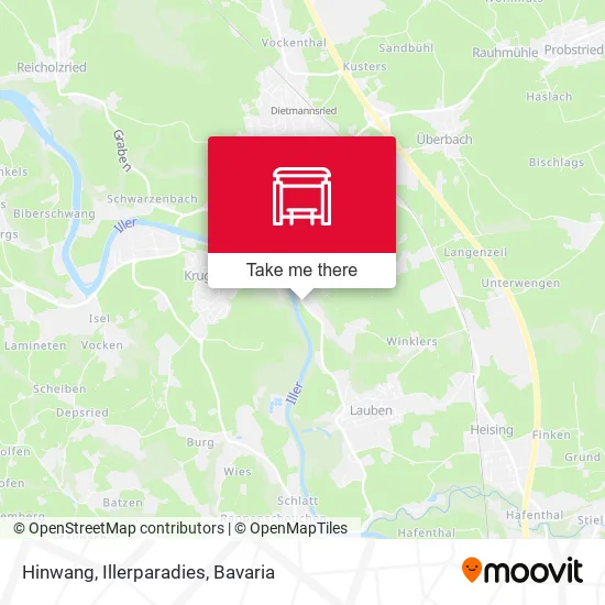 Карта Hinwang, Illerparadies