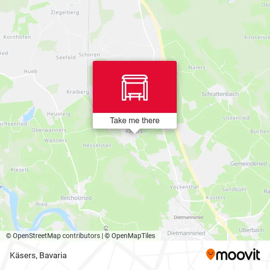 Карта Käsers