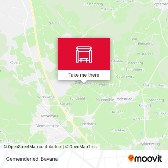 Карта Gemeinderied