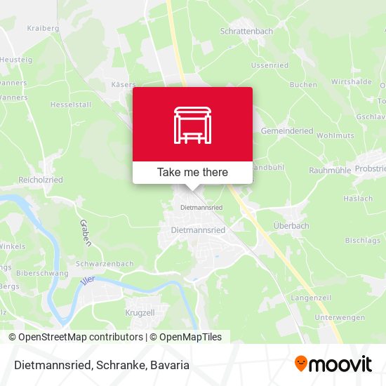Dietmannsried, Schranke map