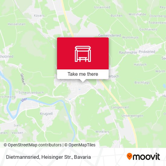 Dietmannsried, Heisinger Str. map